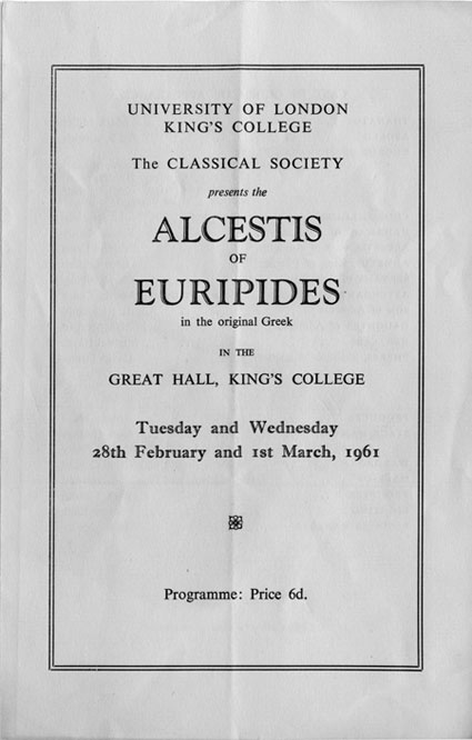 comparitive study between euripides alcestis and Just and unjust speech in aristophanes' clouds - throughout aristophanes’ “clouds” there is a constant battle between old and new. comparitive study between euripides alcestis and Just and unjust speech in aristophanes' clouds - throughout aristophanes’ “clouds” there is a constant battle between old and new.