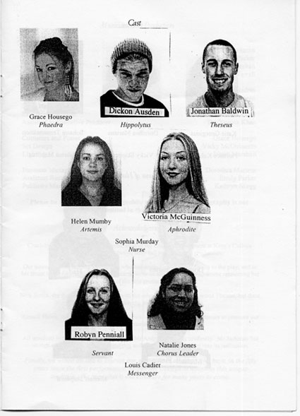 2003 Greek Play cast list (1)