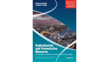 Radicalisation and Preventive Measures: An Educational Handbook of Insider Threat Case Studies 2018 (PDF, 10.51 MB)