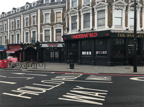 Photo of 'Underworld' nightclub in Camden Town