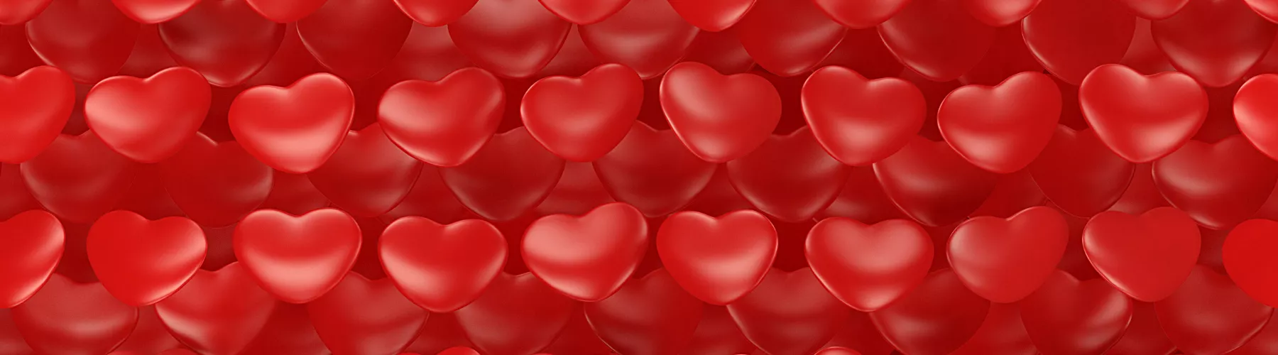 Banner image heart-shaped cells