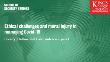 Ethical challenges and moral injury in managing Covid-19