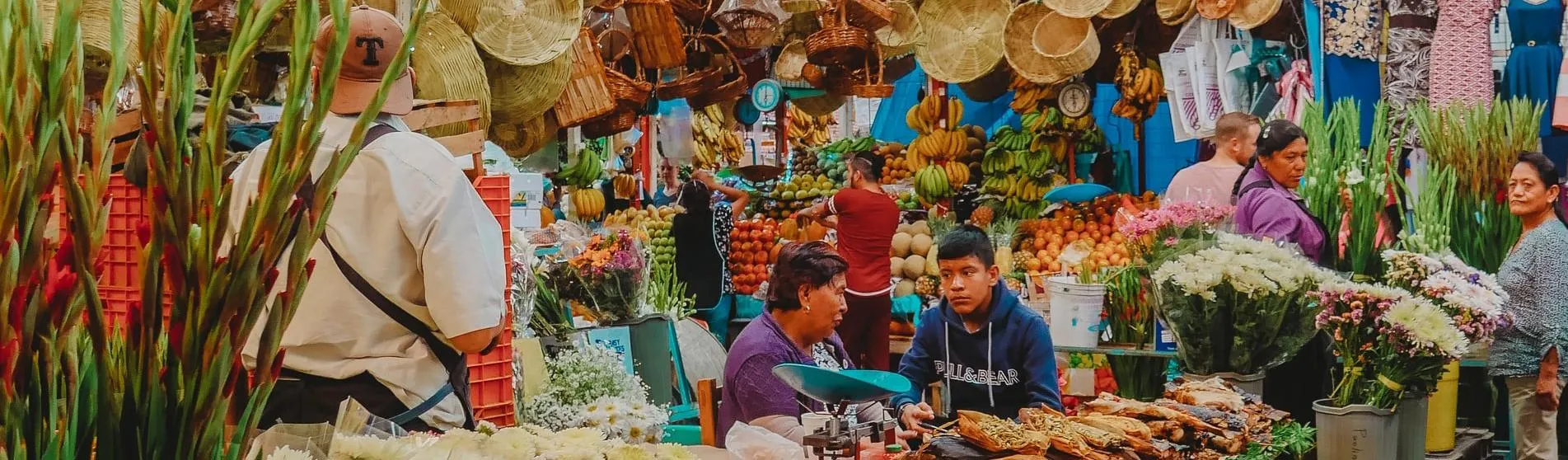 Marketplace in Mexico