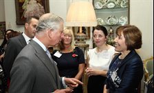 Prince of Wales recognises the 'vital' work of nurses