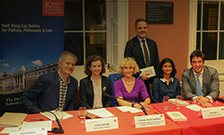 Professor Martha Nussbaum launches her book The Monarchy of Fear at King's
