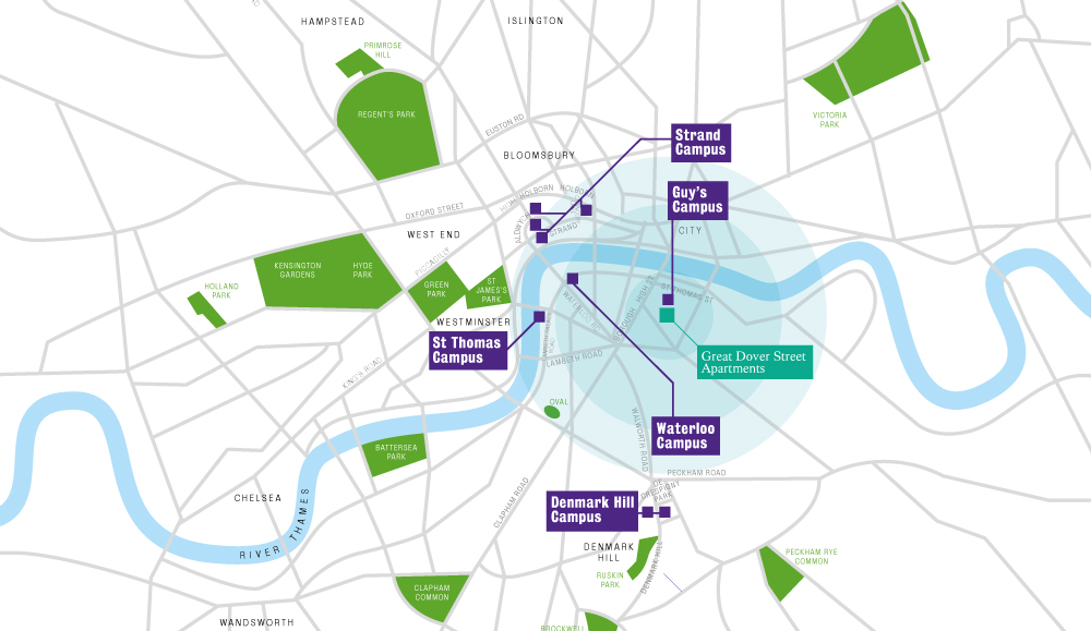 Great Dover Street King S College London Great Dover Street Location 165 St London Se1 4xa