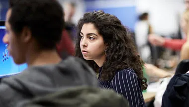 People attending a seminar