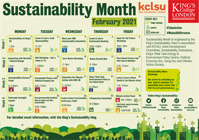 Sustainability Calendar 2021