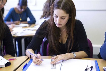 Student Studying