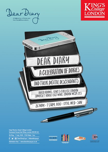 king s college london dear diary a celebration of diaries and