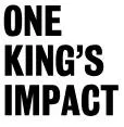 One King's Impact logo in capital letters