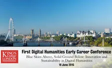 First Digital Humanities Early Career Conference