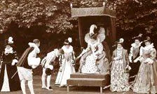 Photograph of an Elizabethan themed pageant. © St Albans Museums Service