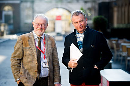 Richard Divall and Sam Neill large