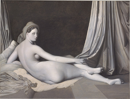 Ingres_Odalisque_in_Grisaille