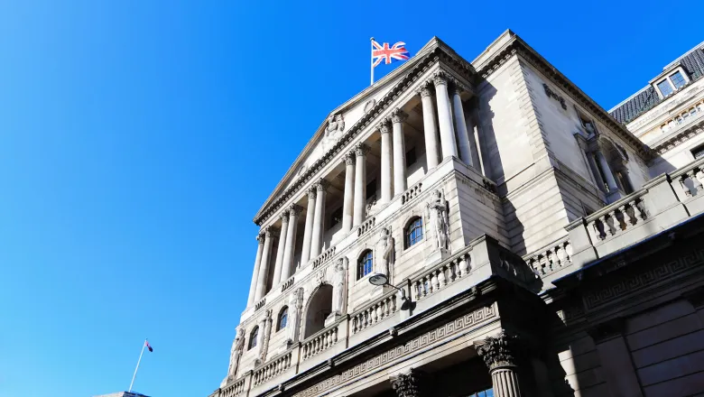 Angled Image of the Bank of England