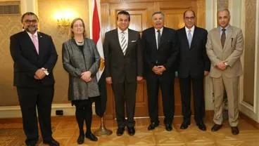 King's explores further collaboration with New Giza University in Egypt