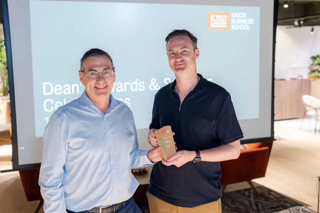 Professor Stephen Bach and Alastair Gemmill