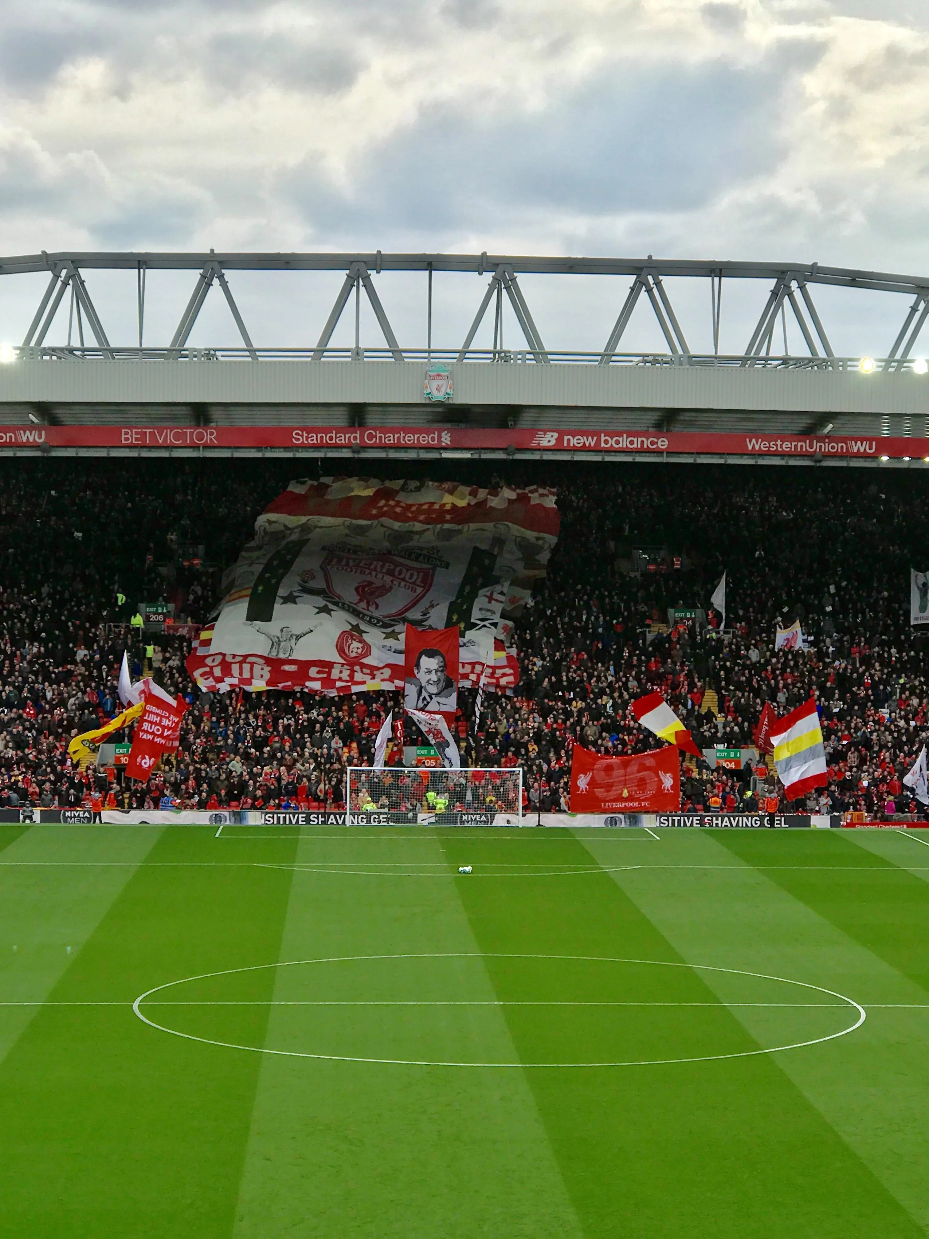 Liverpool Anfield Stadium Pre-Game Ritual