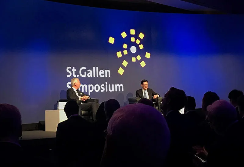 The 49th St. Gallen Symposium featured speakers from around the globe, including Heng Swee Keat, Deputy Prime Minister and Minister for Finance of Singapore.