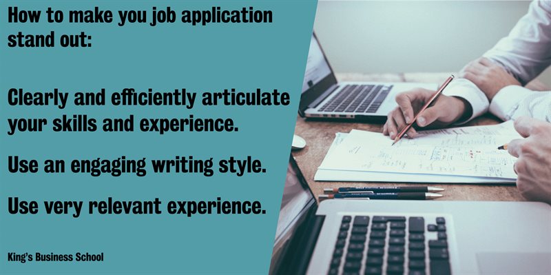 how to get your job application and cover letter noticed kings filling out a job application tips