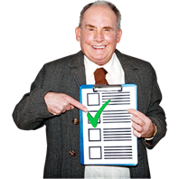 Checklist tick