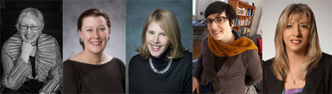 Uta Firth, Terrie Moffitt, Kay Redfield Jamison, Lyn Pilowsky, Barbara Sahakian.