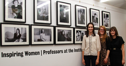 Dr Emma Scotter, Rhianna Goozee and Emma Palmer