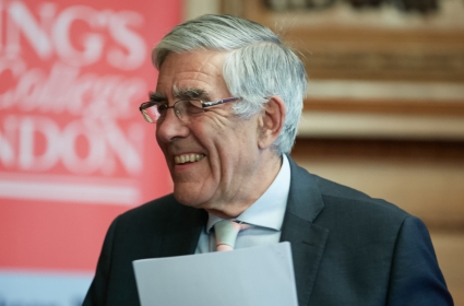 Lord Phillips of Worth Matravers at Human Rights Act event at Inner Temple. Hosted by The Dickson Poon School of Law, King's College London.