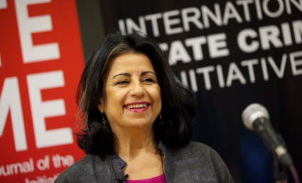 Ahdaf Soueif speaks at the 2013 ISCI lecture