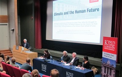 Climate & the Human Future panel