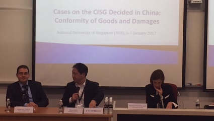 Professor Saidov at the conference