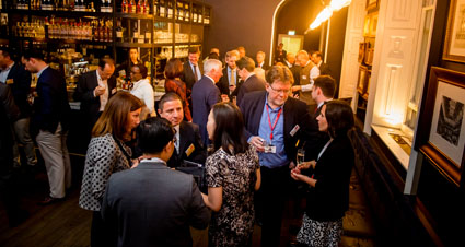 People at the Executive LLM reception