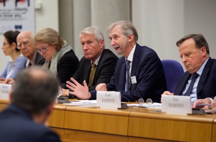 Professor Robert Blackburn at the European Court of Human Rights