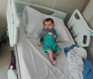 Baby in Jordan