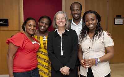 Head of School with EMDP graduates
