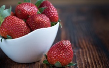 bowl of strawberries