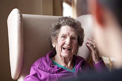 Smiling woman