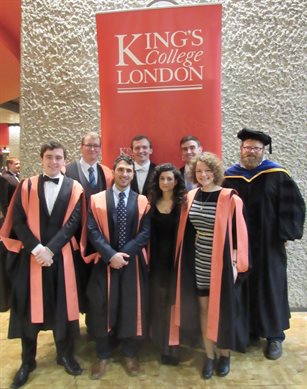 kcl phd graduation gown