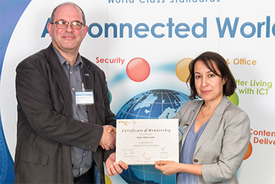 Mr Simon Hicks and Dr Toktam Mahmoodi 400