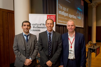 Professor Michael Luck, Professor Stephen Roberts and Professor Luc Moreau