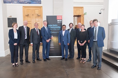 Launch event group photo