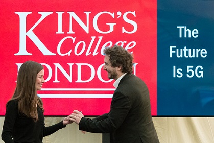 Dr Maria Lema Rosas and Professor Mischa Dohler