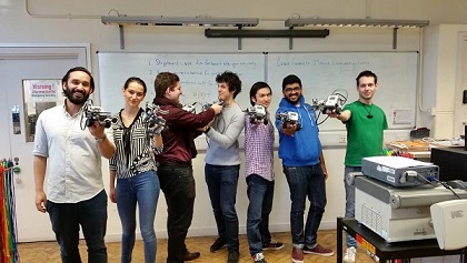 Group with robots