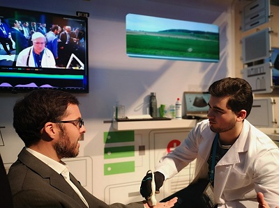 5G demonstration at MWC 2019