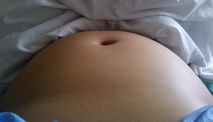 pregnant belly