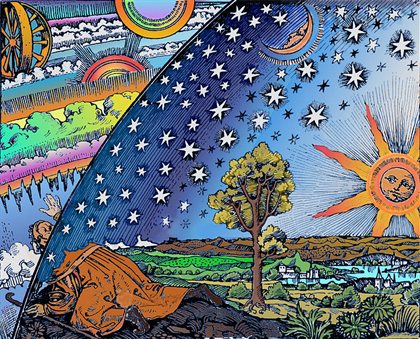 cosmic woodcut