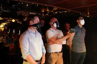Audience participation-during talk of David Green and Ben Barratt