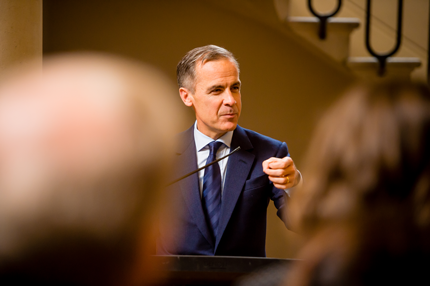 The Governor of the Bank of England, Dr Mark Carney
