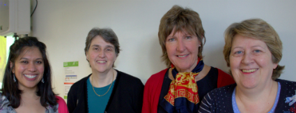 Kritika Samsi (Chair), Jenny Dudman, Rosemary Hurtley, and Jennifer Wenborn